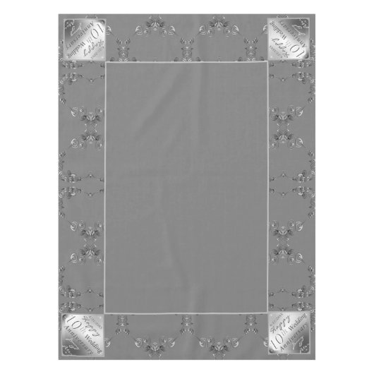 Nappe pour 10e anniversaire de mariage (Devant)