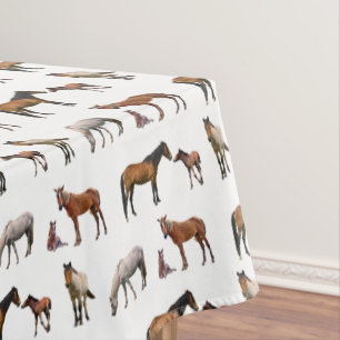 Nappe pour fête de poneys (choisir la couleur)