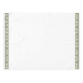 Nappe pour oiseaux et châteaux, 52" x 70" (Devant (Horizontal))