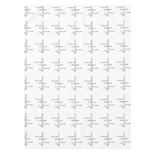 Nappe Pour vos péchés pour mes péchés (Devant)