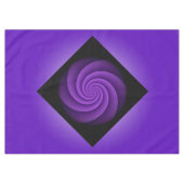 Nappe Power Spirals Fractal - violet + vos idées (Devant (Horizontal))