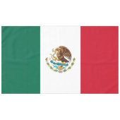 Nappe précise géante de drapeau mexicain (Devant (Horizontal))
