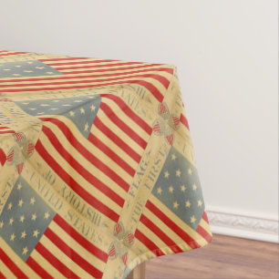 Nappe Premier cru Etats-Unis de drapeau américain