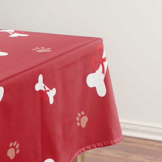 Nappe Premier Noël du chiot (In Situ)