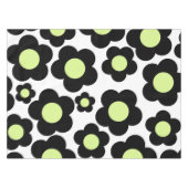 Nappe Preppy Black Neon vert Hippie Motif (Devant (Horizontal))