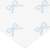 Nappe Preppy Elegant Blue Bow Pattern Spring & Summer (Angle)