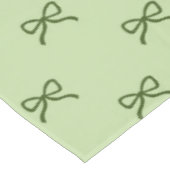Nappe Preppy Girly Green Bow Pattern Spring & Summer  (Angle)