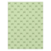 Nappe Preppy Girly Green Bow Pattern Spring & Summer  (Devant)