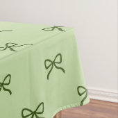 Nappe Preppy Girly Green Bow Pattern Spring & Summer  (In Situ)