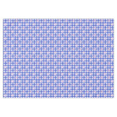 Nappe Preppy Navy Plaid avec des poches d'aquarelle rose (Devant (Horizontal))