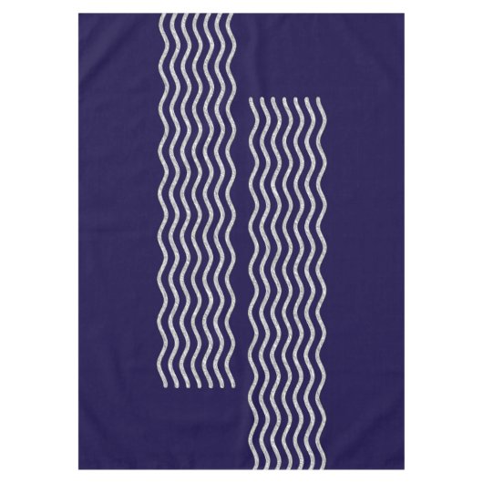 Nappe Pretty Waves argent + votre backgr, texte & idées (Devant)