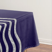Nappe Pretty Waves argent + votre backgr, texte & idées (In Situ)
