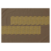 Nappe Pretty Waves or + votre backgr, texte & idées (Devant (Horizontal))
