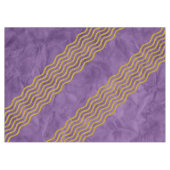 Nappe Pretty Waves or + votre backgr, texte & idées (Devant (Horizontal))