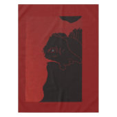 Nappe Princesse Colombe Rouge  (Devant)