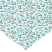 Nappe Printemps. Motif floral aquarelle (Angle)