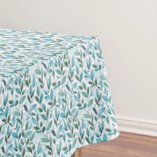 Nappe Printemps. Motif floral aquarelle (In Situ)