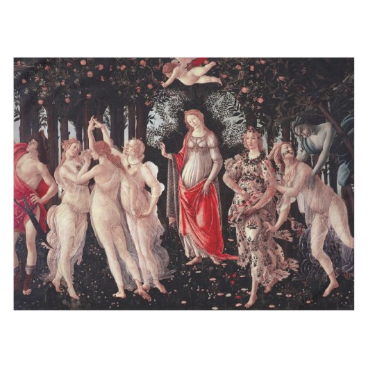Nappe Printemps Primavera Sandro Botticelli Renaissance (Devant (Horizontal))