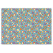 Nappe Psychédélique Rétro Pastel (Devant (Horizontal))