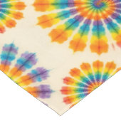 Nappe Psychedelique Tie Dye | Nappe Rétro Groovy (Angle)