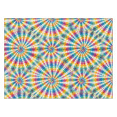 Nappe Psychedelique Tie Dye | Nappe Rétro Groovy (Devant (Horizontal))