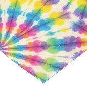 Nappe Psychedelique Tie Dye | Nappe Rétro Groovy (Angle)