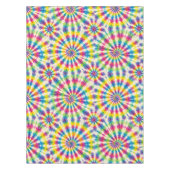 Nappe Psychedelique Tie Dye | Nappe Rétro Groovy (Devant)