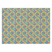 Nappe Psychedelique Tie Dye | Nappe Rétro Groovy (Devant (Horizontal))