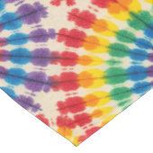 Nappe Psychedelique Tie Dye | Nappe Rétro Groovy (Angle)