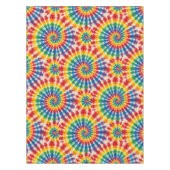 Nappe Psychedelique Tie Dye | Nappe Rétro Groovy (Devant)