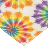 Nappe Psychedelique Tie Dye | Nappe Rétro Groovy (Angle)