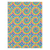 Nappe Psychedelique Tie Dye | Nappe Rétro Groovy (Devant)