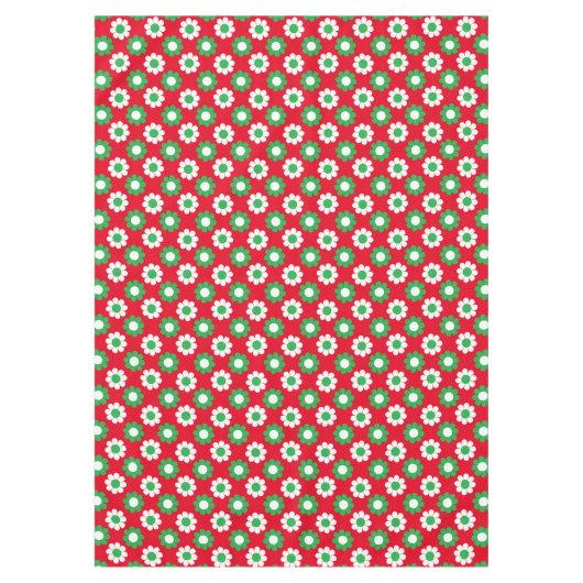 Nappe Puissance des fleurs de Noël (Devant)
