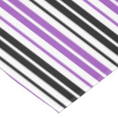 Nappe Purple Black White Stripes Pattern Design  (Angle)
