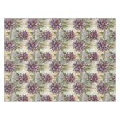 Nappe Purple Elegance Luxe Poinsettia & Holly Christmas (Devant (Horizontal))
