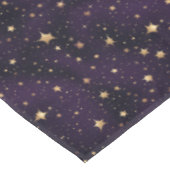 Nappe Purple et Gold Star Magique Thématique Table de fê (Angle)