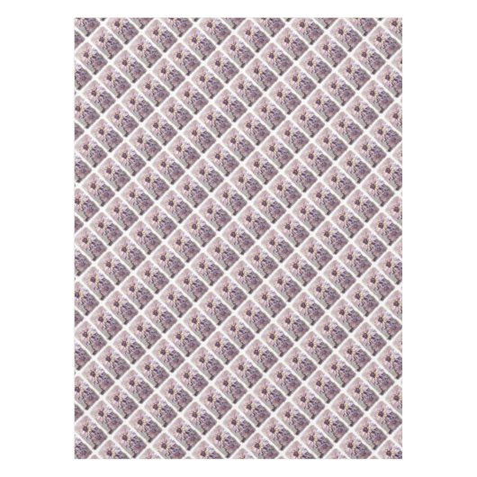 NAPPE PURPLE ET JAUNE DAHLIAS (Devant)