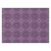 Nappe Purple et Lavender Mandala Motif Design (Devant (Horizontal))