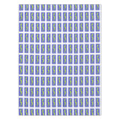 NAPPE PURPLE ET ROYAL BLUE ART MODÈLE (Devant)