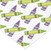 Nappe Purple Green Crayon Art Fournitures Enseignant Art (Angle)