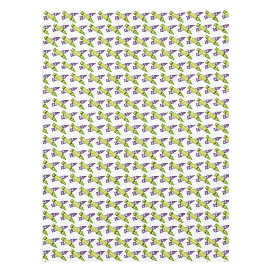 Nappe Purple Green Crayon Art Fournitures Enseignant Art (Devant)
