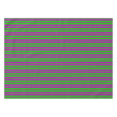 Nappe Purple Green Stylish Stripes Pattern Design  (Devant (Horizontal))