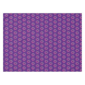 Nappe Purple moderne | Purim | ÉTOILE DE DAVID (Devant (Horizontal))