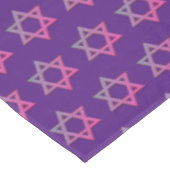 Nappe Purple moderne | Purim | ÉTOILE DE DAVID (Angle)