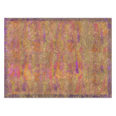 Nappe Purple Orange Paisley Gold Mariage damassé (Devant (Horizontal))