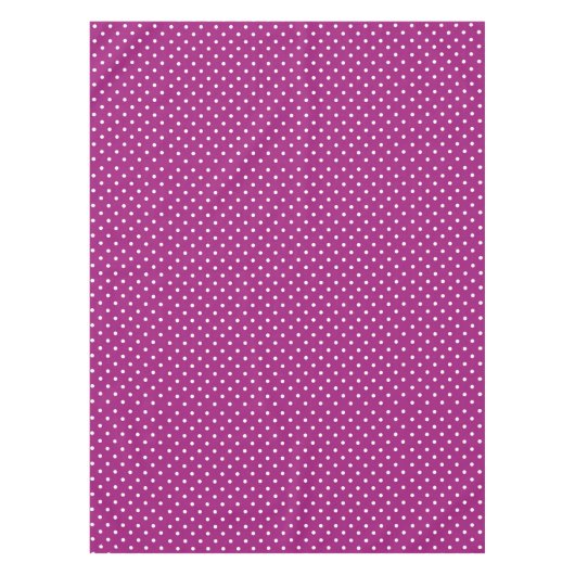 Nappe Purple Polka Dot Pattern (Devant)