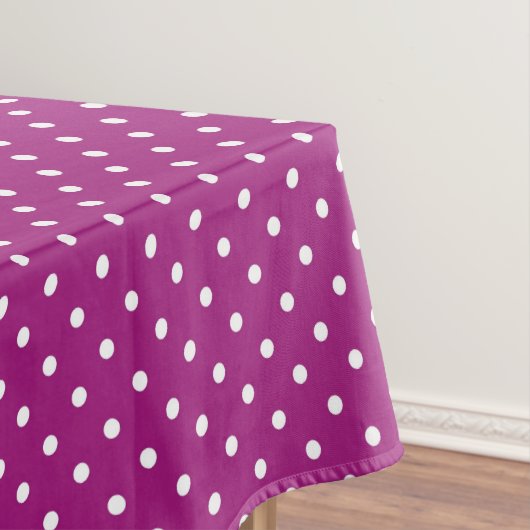 Nappe Purple Polka Dot Pattern (In Situ)