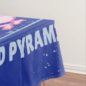 Nappe Pyramide alimentaire saine dessin humoristique (In Situ)