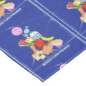 Nappe Pyramide alimentaire saine dessin humoristique (Angle)