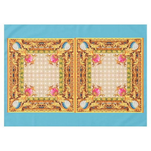 Nappe quatre coins Baroque (Devant (Horizontal))